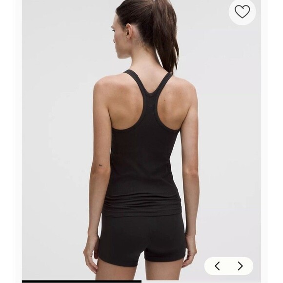 Lululemon Ebb to Street Tank Top Size 6 Light Support B/C Cup Black Yoga Workout - Picture 3 of 11